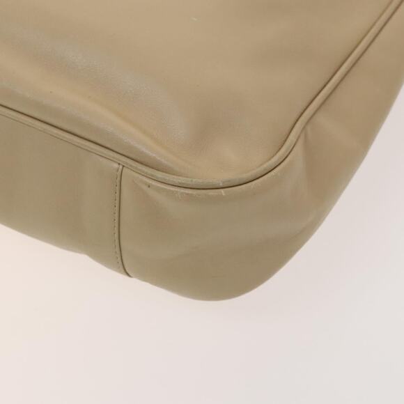 GUCCI Bamboo Shoulder Bag Leather Beige Gold 001 2113 001 2113 - Picture 14 of 16